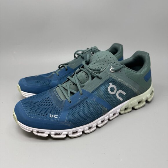 On Cloudflow 3.0 Men’s Road Running Size 11.5  Sea Petrol Green Blue main image 6